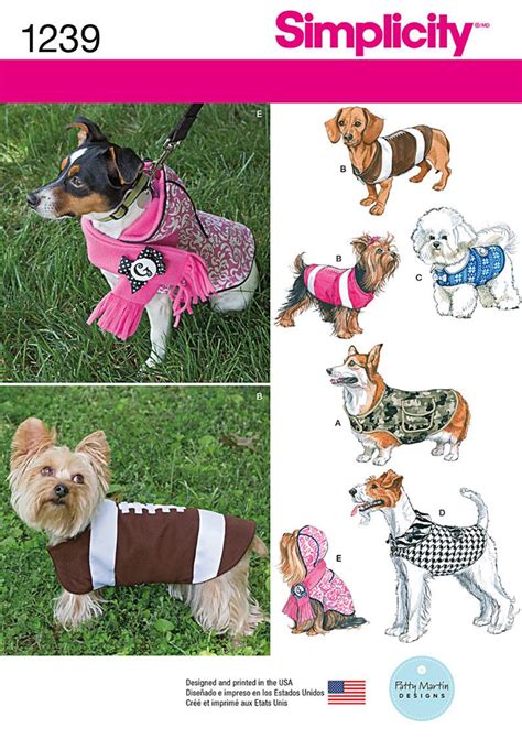 simplicity dog patterns